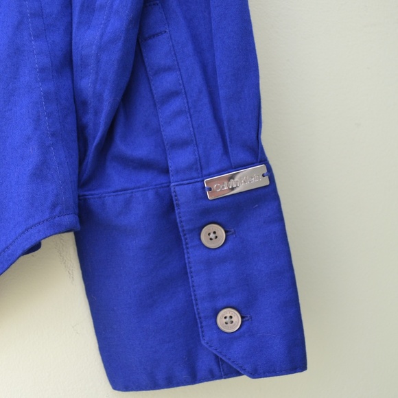 Women's Button Down Calvin Klein Shirt - Picture 4 of 6